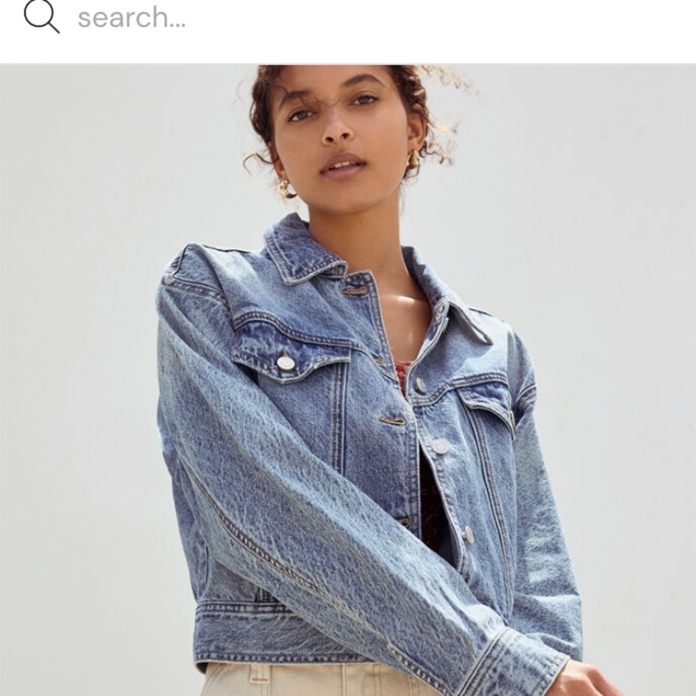 Jean Jacket Medium Wash Size Medium PacSun - Picture 3 of 7
